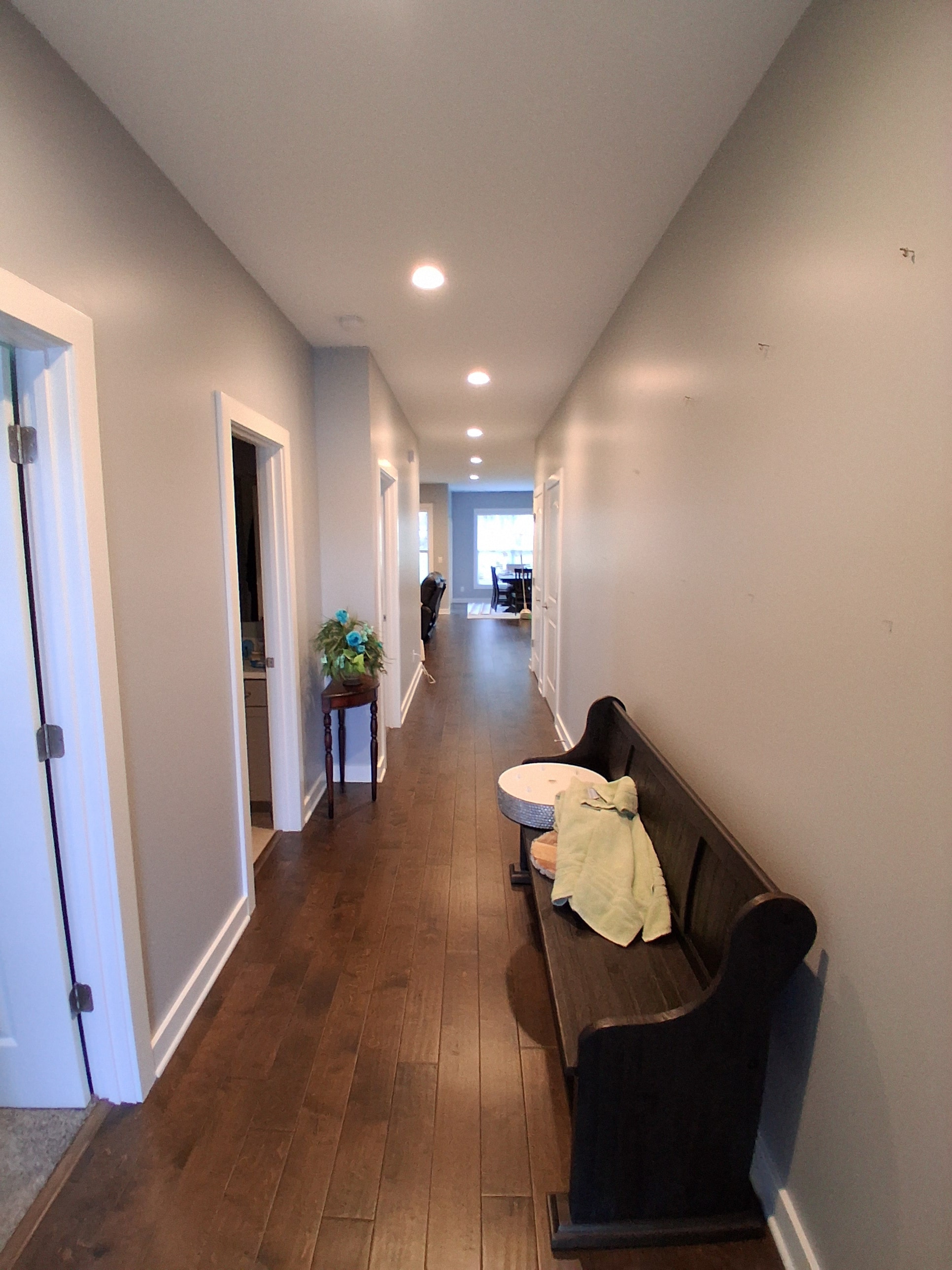 Bedroom and closet area