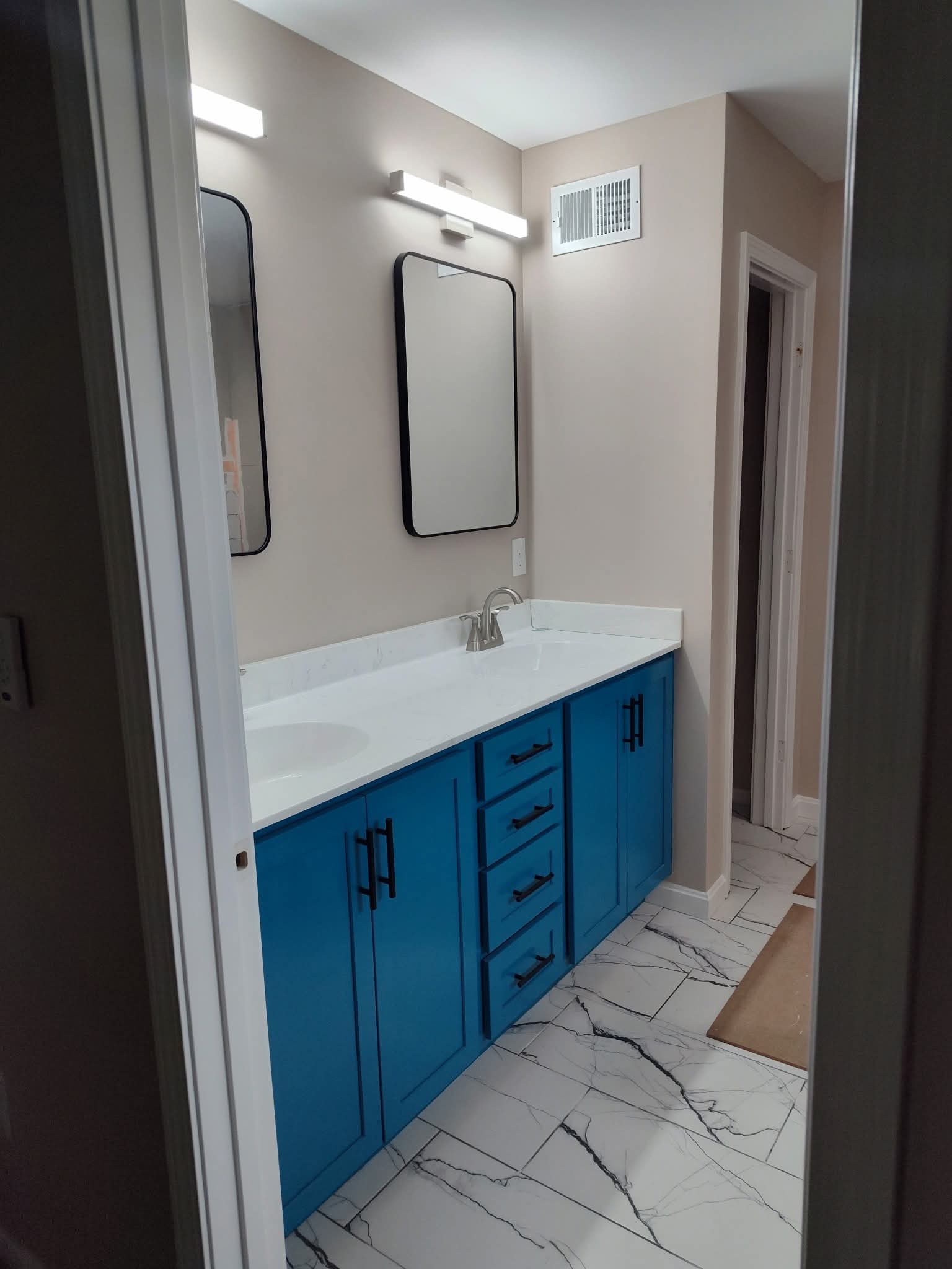Vanity Cabinets — after